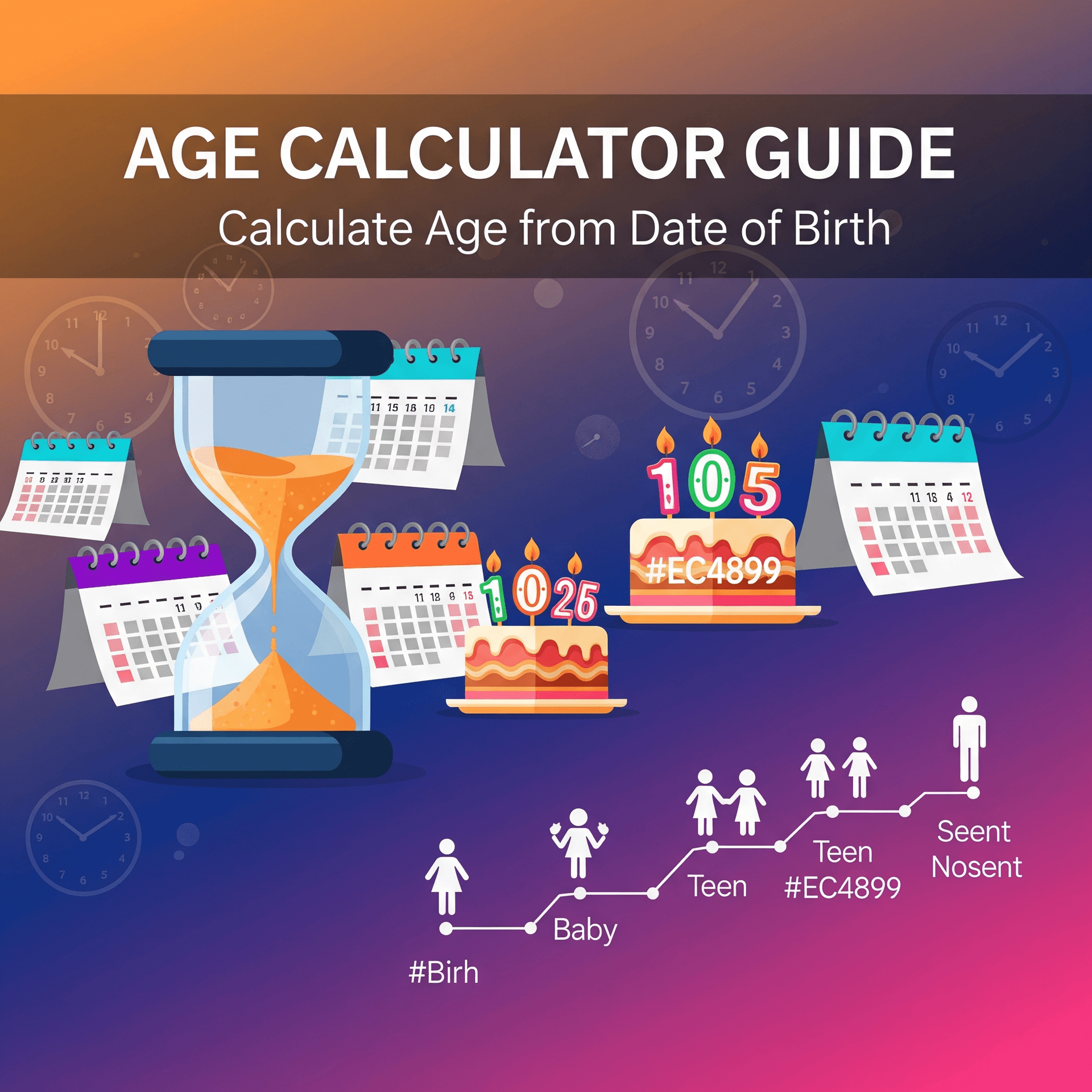 Age Calculator: How to Calculate Age from Date of Birth (Formula & Tricks) illustration