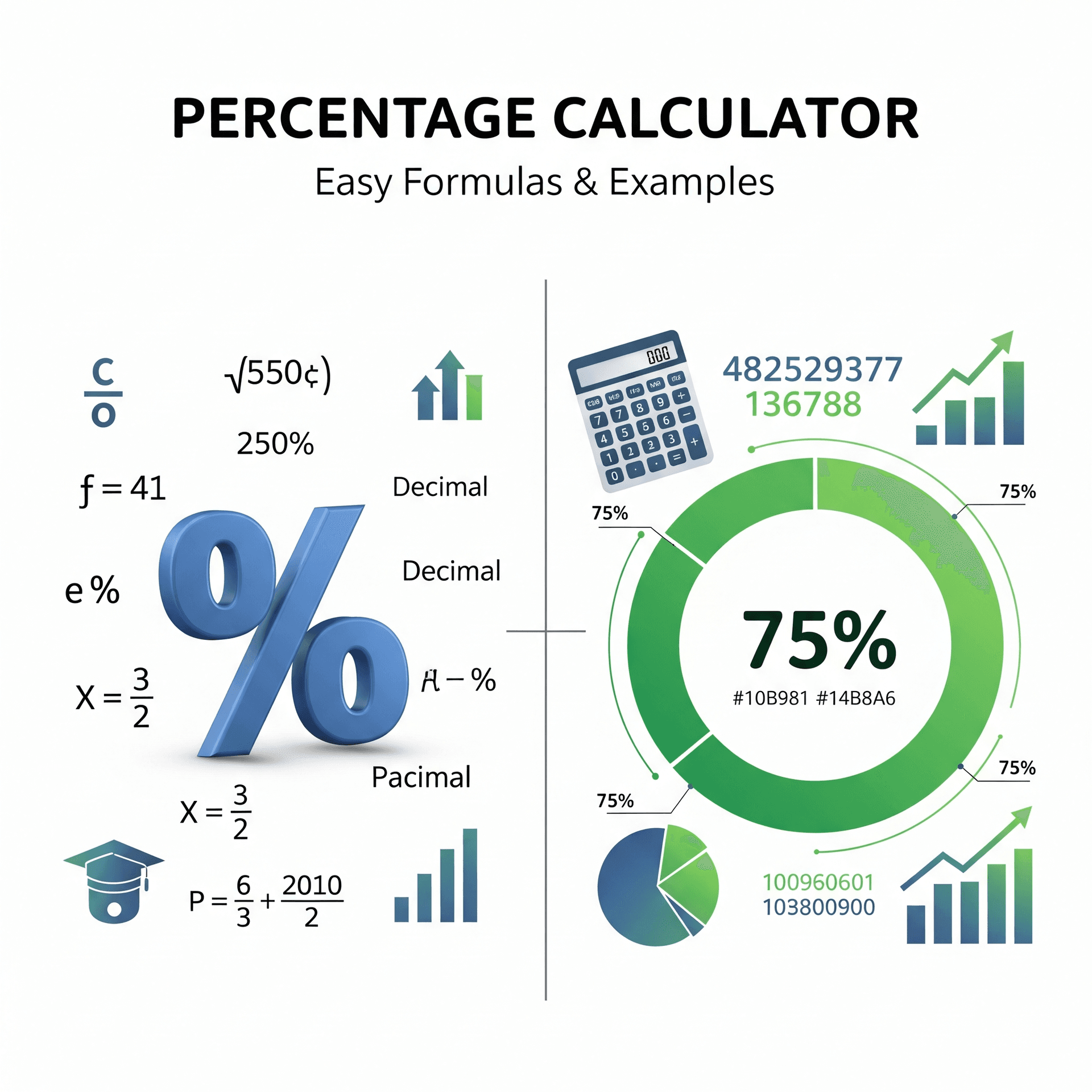 How to Calculate Percentage: Easy Formula, Examples & Calculator illustration