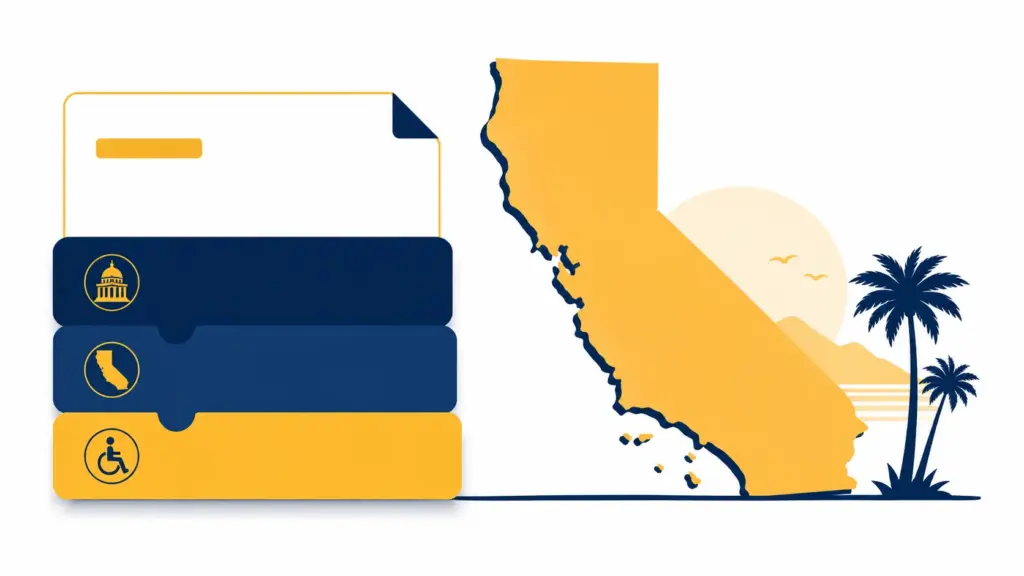 California income tax calculator illustration showing state tax and SDI breakdown