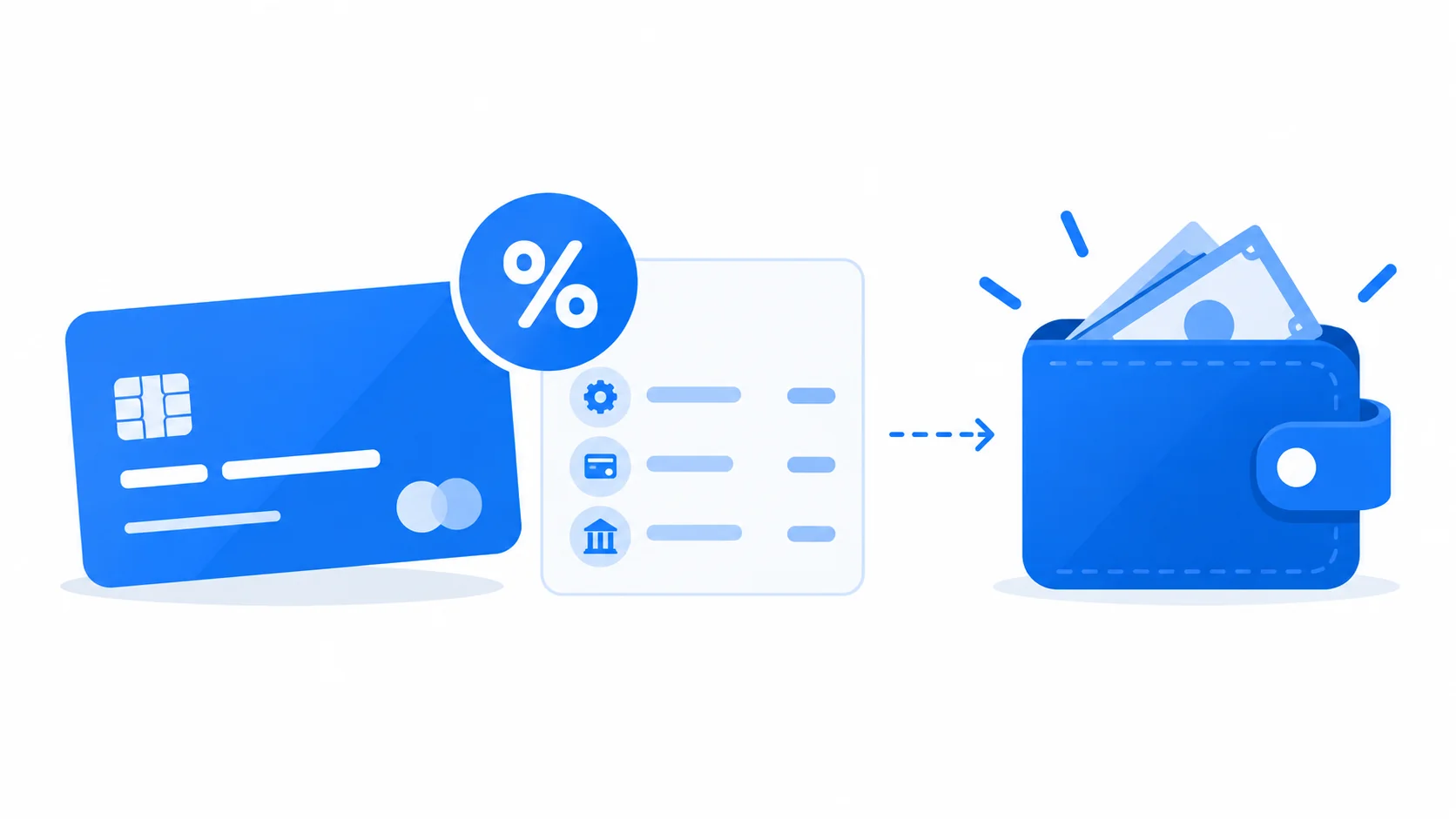 PayPal fee calculator illustration showing gross payment and net amount after fees